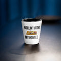 Funny Sushi Shot Glass Sushi Lover Gift Idea Rollin39 With My Homies Sushi Chef Graphic Tee – Bold Style · Trending Graphic Apparel
