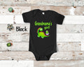 Grandmama39s Girl Cute Grandma Name Dinosaur Baby Bodysuit Tshirt or Toddler Shirt for a Special Grandmother Gift or Pregnancy Reveal Graphic Tee – Soft Feel · Perfect For Daily Wear