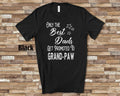 The Best Dads Get Promoted to GrandPaw Grandpa Tshirt Special Grandfather Gift Idea for Father39s Day Birthday Christmas Pregnancy Reveal Graphic Tee – Fan Favorite · High-Quality Print