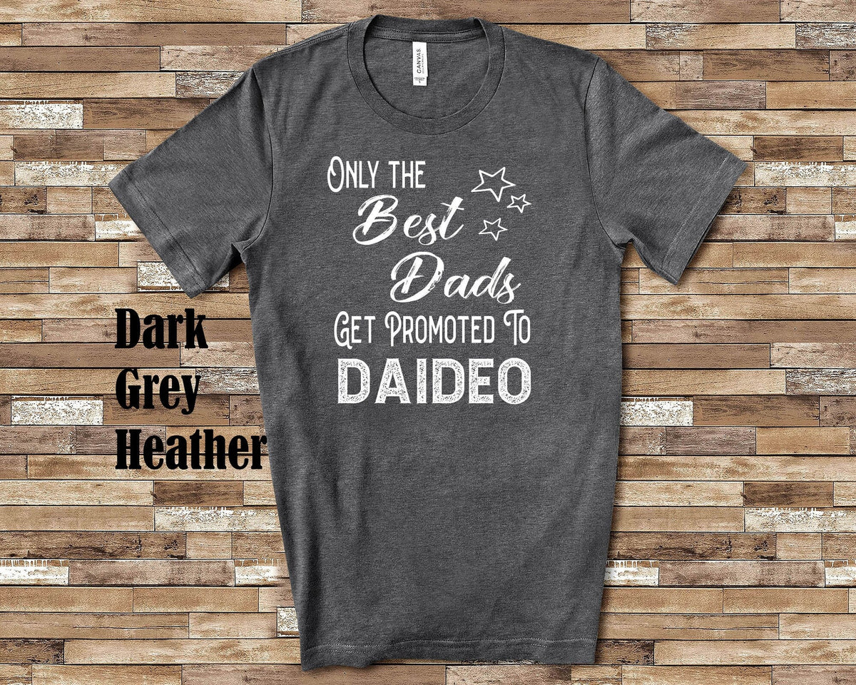 The Best Dads Get Promoted to Daideo Grandpa Tshirt Irish Grandfather Gift Idea for Father39s Day Birthday Christmas or Pregnancy Reveal Graphic Tee – Bold Style · Must-Have Style