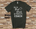 The Best Dads Get Promoted to Coach Grandpa Tshirt Special Grandfather Gift Idea for Father39s Day Birthday Christmas or Pregnancy Reveal Graphic Tee – Cozy Vibes · Must-Have Style