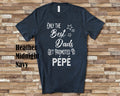 The Best Dads Get Promoted to Pp Grandpa Tshirt French Grandfather Gift Idea for Father39s Day Birthday Christmas or Pregnancy Reveal Graphic Tee – Cozy Vibes · Top Pick For Any Outfit