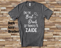 The Best Dads Get Promoted to Zaide Grandpa Tshirt Jewish Grandfather Gift Idea for Father39s Day Birthday Christmas or Pregnancy Reveal Graphic Tee – Premium Graphic · Trending Graphic Apparel