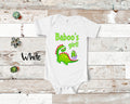 Baboo39s Girl Cute Grandpa Name Dinosaur Baby Bodysuit Tshirt or Toddler Shirt for a Special Grandfather Gift or Pregnancy Announcement Graphic Tee – Warm & Stylish · Top Pick For Any Outfit
