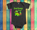 Great Gramps39 Boy Cute Great Grandpa Name Dinosaur Baby Bodysuit Tshirt or Toddler Shirt for a Great Grandfather Gift or Pregnancy Reveal Graphic Tee – Feel-Good Design · High-Quality Print