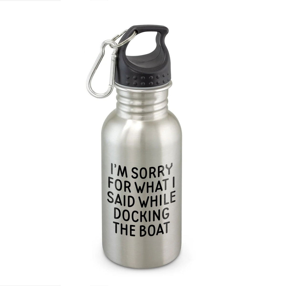 Funny Boating Water Bottle Boating Gift Sailing Present Yachting Gift Funny Sailor Gift What I Said While Docking The Boat Graphic Tee – Premium Graphic · Must-Have Style