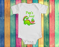 Pap39s Boy Cute Grandpa Name Dinosaur Baby Bodysuit Tshirt or Toddler Shirt for a Special Grandfather Gift or Pregnancy Reveal Announcement Graphic Tee – Premium Graphic · High-Quality Print