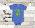 Cookie39s Girl Cute Grandma Name Dinosaur Baby Bodysuit Tshirt or Toddler Shirt for a Special Grandmother Gift or Pregnancy Announcement Graphic Tee – Easygoing Wear · High-Quality Print
