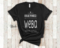 Blessed Weba Grandma Tshirt Special Grandmother Gift Idea for Mother39s Day Birthday Christmas or Pregnancy Reveal Announcement Graphic Tee – Cozy Vibes · Perfect For Daily Wear