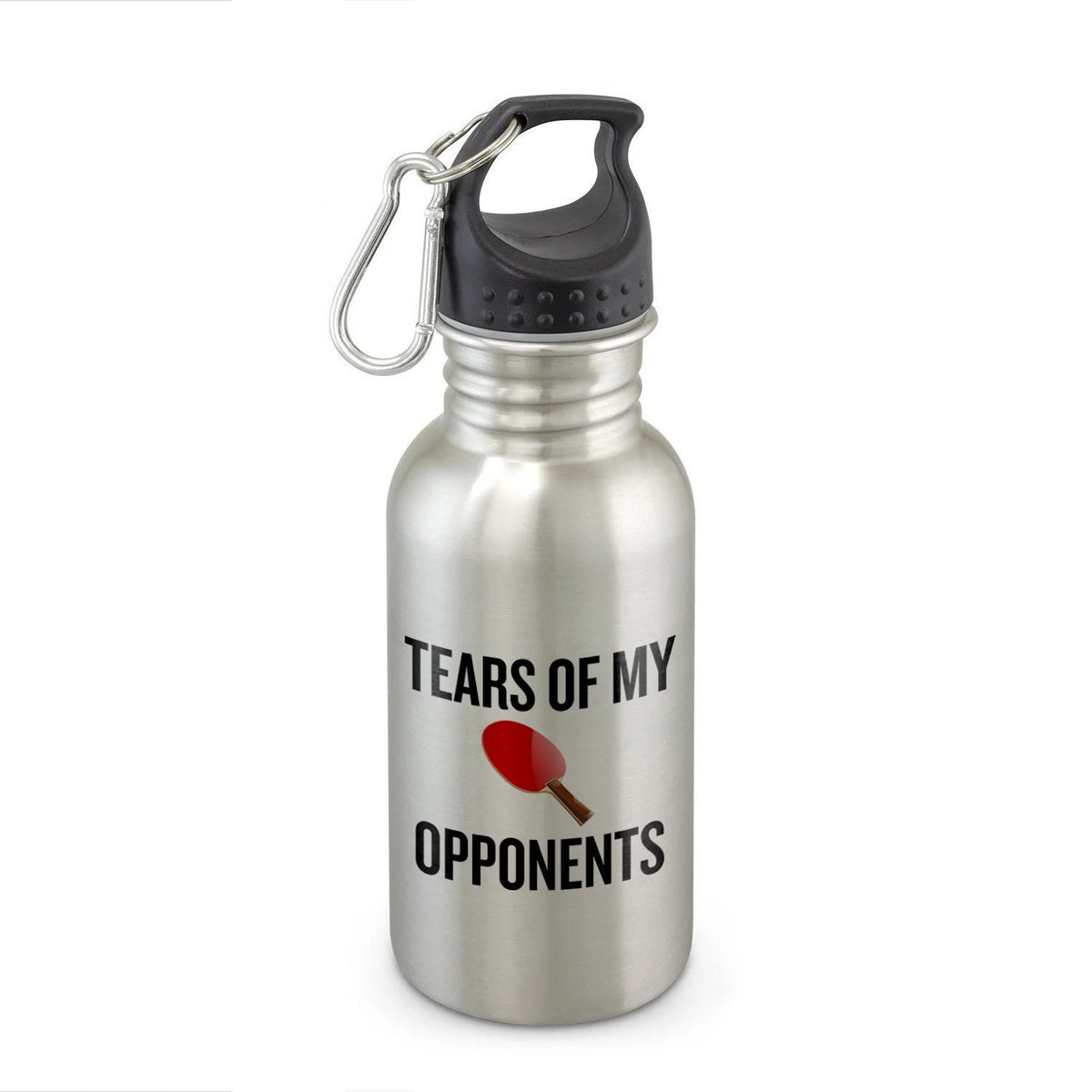 Table Tennis Water Bottle Gift Funny Ping Pong Water Bottle Table Tennis Player Gift Tears Of My Opponents Graphic Tee – Feel-Good Design · Trending Graphic Apparel