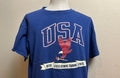 Vintage 8039s USA Olympic Training Center Olympics Navy Blue T Shirt Size L Graphic Tee – Bold Style · High-Quality Print
