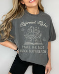 Funny Bookish Tee Shirt for Historical Romance Reader Reformed Rakes Make the Best Book Boyfriends Cute Floral Tee for Romance Writer Graphic Tee – Soft Feel · Great Gift For Fans
