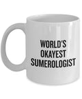 Funny Sumerologist Gift Ancient Sumer Gifts Mesopotamia Coffee Mug Sumerology World39s Okayest Sumerologist Graphic Tee – Cozy Vibes · Perfect For Daily Wear