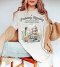Funny Bookish Tee Shirt for Romance Reader Probably Reading About A Pirate Earl 19th Century Regency Romance Shirt for Writer or Reader Graphic Tee – Feel-Good Design · Great Gift For Fans