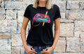 Women39s Ladies Retro 80s Fancy Dress Cotton TShirt Cassette Tape Weekend Party Weekender Graphic Tee – Everyday Comfort · Great Gift For Fans