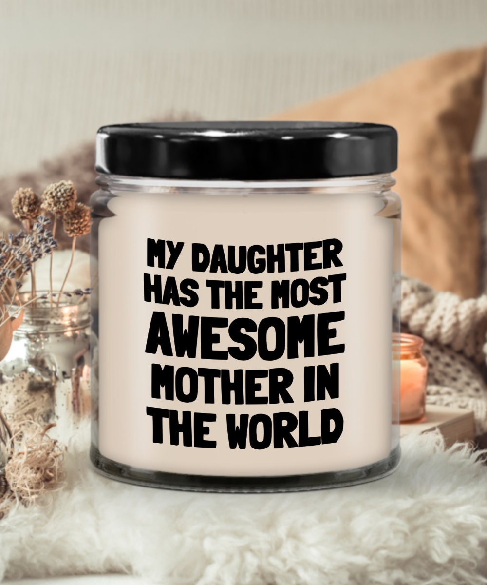 Cute Mother Candle Mothers Day Gift Funny Mom Gift From Daughter Mother39s Day Present Mom Birthday Most Awesome Mother Graphic Tee – Soft Feel · High-Quality Print