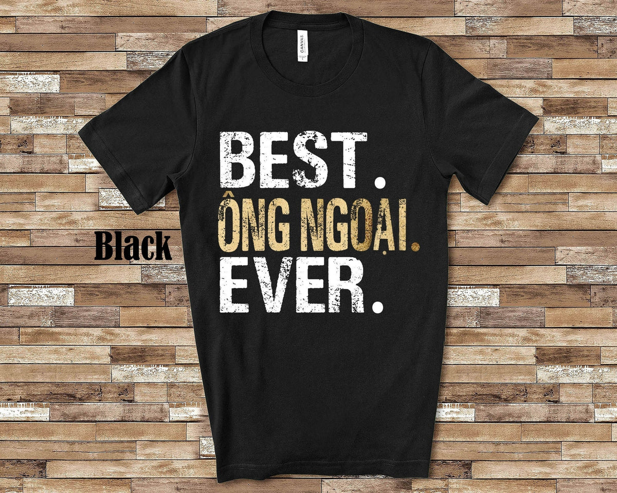 Best Ong Ngoai ng Ngoi Ever Tshirt Long Sleeve Shirt Sweatshirt Tank Top Vietnamese Grandfather Father39s Day Christmas Birthday Gift Sweatshirt – Everyday Comfort · Great Gift For Fans