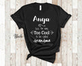 Too Cool Anya Grandma Tshirt Hungary Hungarian Grandmother Gift Idea for Mother39s Day Birthday Christmas or Pregnancy Reveal Announcement Graphic Tee – Premium Graphic · Top Pick For Any Outfit
