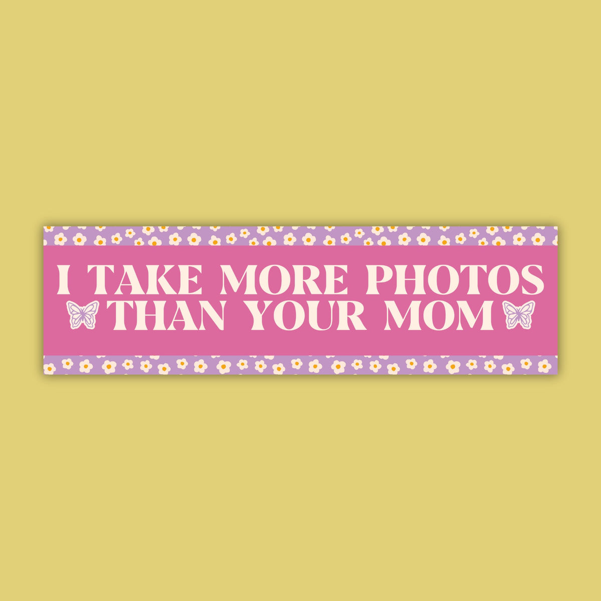 Funny Bumper Sticker for Wedding Photographer or Family Photographer Cute Boho Gift for Photography Major or Instructor Retro Groovy Vibe Graphic Tee – Easygoing Wear · Perfect For Daily Wear