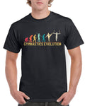 Top Gift TShirt for Dad Evolution of Gymnastics Sports Cotton Comfort Graphic Tee – Everyday Comfort · High-Quality Print