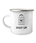 Band Director Gift Funny Music Teacher Gift Choir Director Gift Orchestra Conductor Gift Musical Mug Shut Up Enamel Camper Mug Graphic Tee – Feel-Good Design · Top Pick For Any Outfit