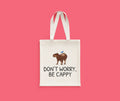 Funny Capybara Tote Bag Capybara Lover Gift Idea Capybara Gift Don39t Worry Be Cappy Tote Bag – Fan Favorite · Top Pick For Any Outfit