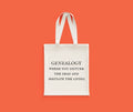 Funny Genealogy Tote Bag Genealogist Gift Genealogy Present Disturb The Dead And Irritate The Living Tote Bag – Bold Style · Must-Have Style