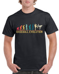 Top Gift TShirt for Dad Evolution of Baseball Sports Cotton Comfort Graphic Tee – Bold Style · Trending Graphic Apparel