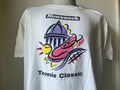 Vintage 9039s Newsweek Tennis Classic White TShirt Size L Graphic Tee – Easygoing Wear · Trending Graphic Apparel