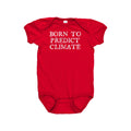 Climate Baby Bodysuit Climate Scientist Baby Gift Climatology Baby Shirt Onepiece Born To Predict Climate Baby Shower Gift Idea Graphic Tee – Aesthetic Look · High-Quality Print