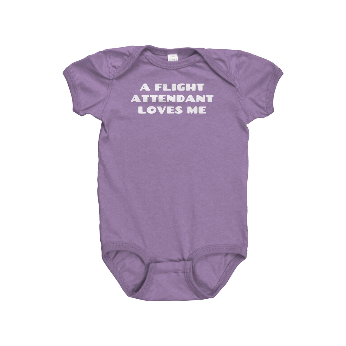 Flight Attendant Baby Bodysuit Flight Attendant Baby Gift A Flight Attendant Loves Me Baby Onepiece Baby Shower Gift Idea Graphic Tee – Easygoing Wear · Perfect For Daily Wear