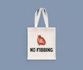 Cardiologist Tote Bag Funny Cardiologist Gift Cardiology Tote Bags No Fibbing Tote Bag – Premium Graphic · High-Quality Print