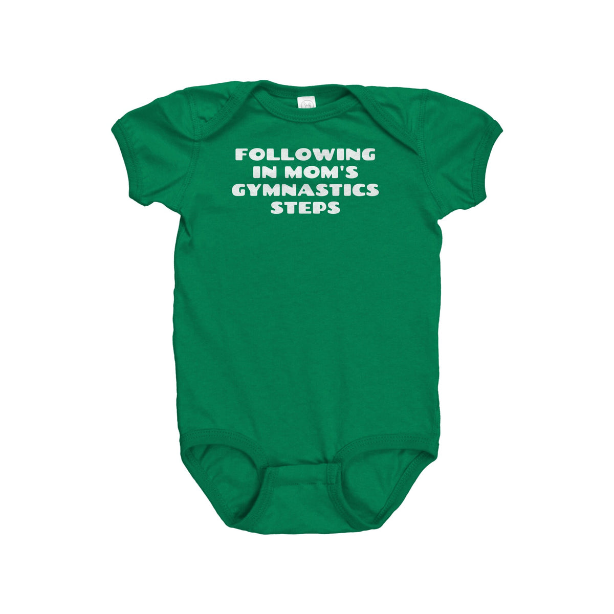Gymnastics Baby Bodysuit Gymnast Baby Gift Baby Onepiece Following In Mom39s Gymnastics Steps Baby Shower Gift Idea All Cotton Graphic Tee – Fan Favorite · Trending Graphic Apparel