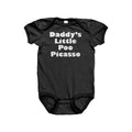 Daddy39s Baby Cute Bodysuit Baby Onepiece Daddy39s Baby Gift Idea Daddy39s Little Poo Picasso Baby Shower First Birthday Graphic Tee – Aesthetic Look · Must-Have Style