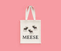 Funny Moose Gift Moose Tote Bag Moose Lover Present Meese Tote Bag – Bold Style · Great Gift For Fans