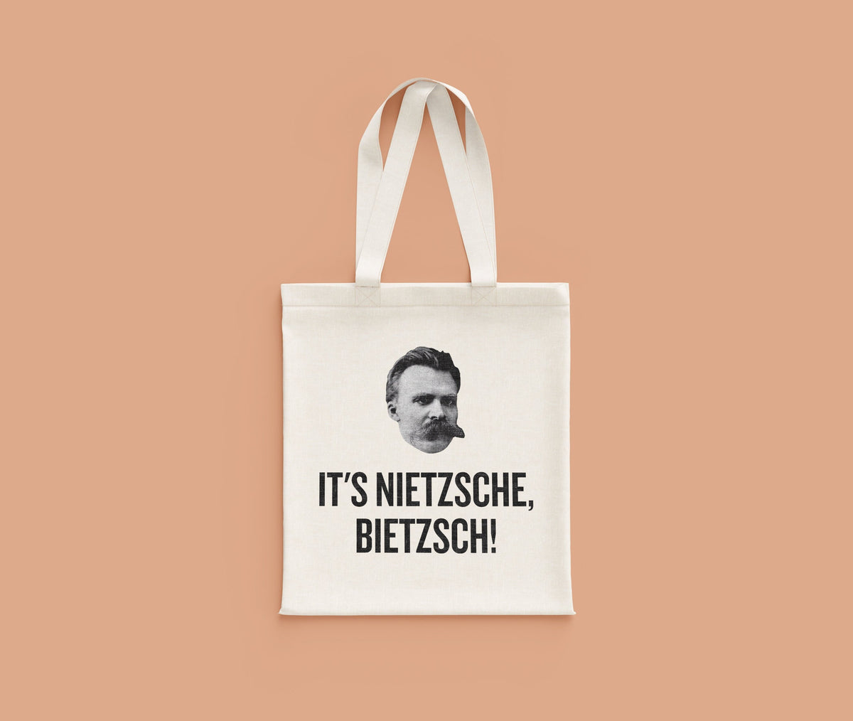 Funny Philosophy Tote Bag Philosophy Student Gift Idea Philosophy Teacher Gift It39s Nietzsche Bietzsch Tote Bag – Soft Feel · Must-Have Style