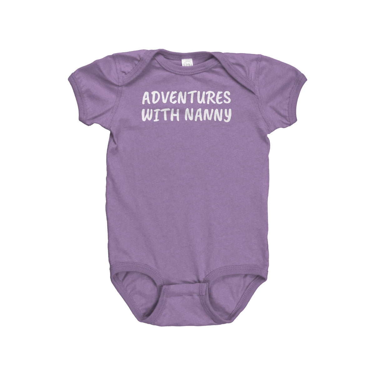 Nanny Baby Bodysuit Baby Gift From Nanny Baby Onepiece Adventures With Nanny Many Sizes And Colors Available Baby Shower Gift Graphic Tee – Aesthetic Look · High-Quality Print