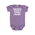 Pediatric Nurse Baby Bodysuit Pediatrics Baby Gift Pediatric Nurse Baby Present Baby Onepiece Pediatric Nurse39s Cutest Patient Graphic Tee – Soft Feel · Great Gift For Fans