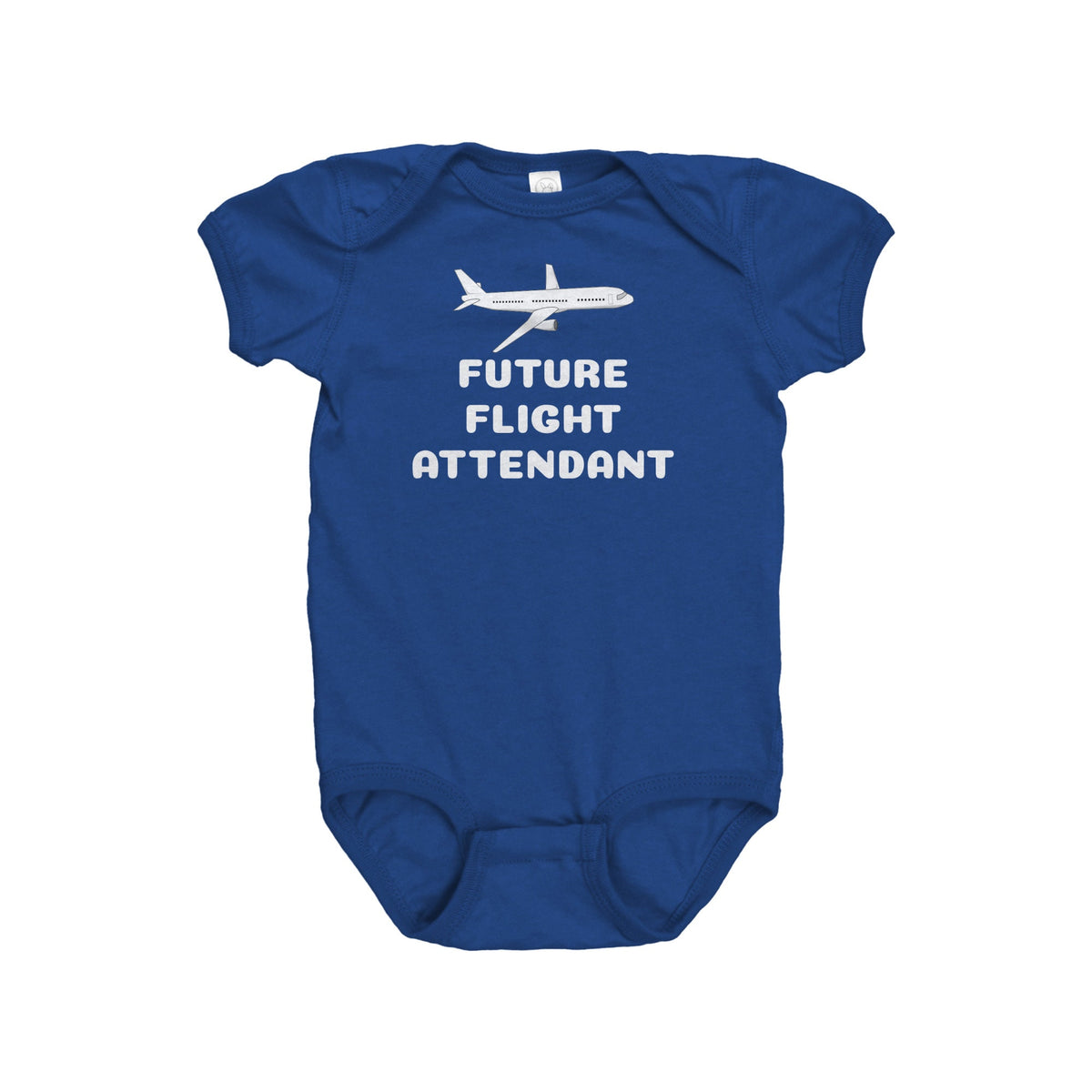 Flight Attendant Baby Bodysuit Flight Attendant Baby Gift Future Flight Attendant Baby Onepiece Baby Shower Gift Idea Graphic Tee – Soft Feel · Must-Have Style