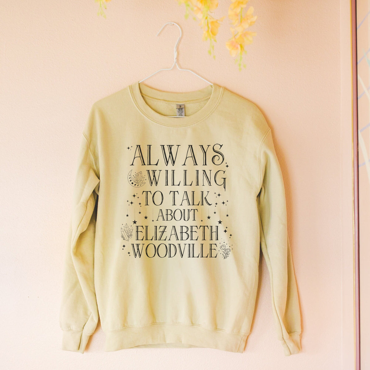 Spooky Womens History Crewneck Social Studies Teacher or English History Professor Elizabeth Woodville Funny British History Sweatshirt Sweatshirt – Premium Graphic · Trending Graphic Apparel