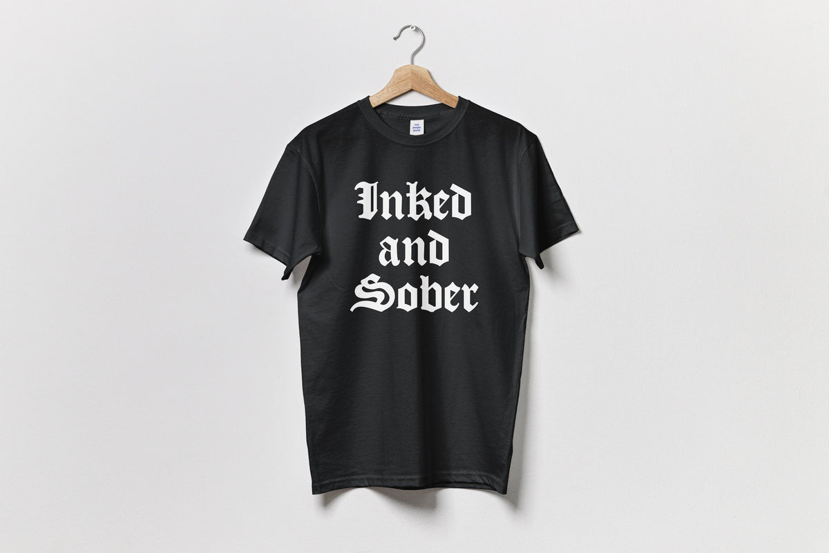 Teetotaler Gift Sobriety Shirt Teetotalism Gift Sober Present Tattooed Teetotal Inked And Sober Unisex Tee Graphic Tee – Fan Favorite · Must-Have Style