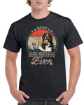 Bernese Mountain For Him Bernese Mountain Dad Shirt For Bernese Mountain T Shirt Best Bernese Mountain Dad Ever Graphic Tee – Aesthetic Look · Great Gift For Fans
