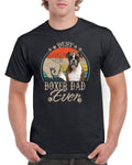 Boxer Dog For Him Boxer Dog Dad Shirt For Boxer Dog T Shirt Best Boxer Dog Dad Ever Graphic Tee – Warm & Stylish · Great Gift For Fans