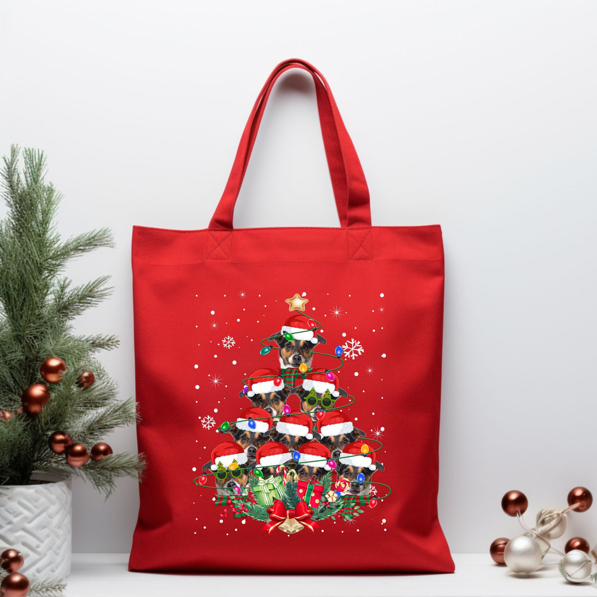 Christmas Xmas Stocking Filler Great Dane Dog Bag For Men Women Kids Dog Themed Xmas Cotton Tote Bag For Life Xmas Sack Tote Bag – Cozy Vibes · Top Pick For Any Outfit
