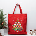 Christmas Xmas Stocking Filler Pomeranian Dog Bag For Men Women Kids Dog Themed Xmas Cotton Tote Bag For Life Xmas Sack Tote Bag – Easygoing Wear · High-Quality Print