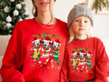 Xmas Sweatshirt Dalmation Dog Xmas Stocking Christmas Sweater Xmas Jumper For Men Women Kids Sweatshirt – Easygoing Wear · Great Gift For Fans