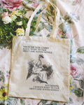 Silly Jane Austen Tote Bag for Romance Reader Funny Historical Romance Tote Bag for Bookworm Aspirating Romance Writer Literature Teacher Tote Bag – Aesthetic Look · Great Gift For Fans