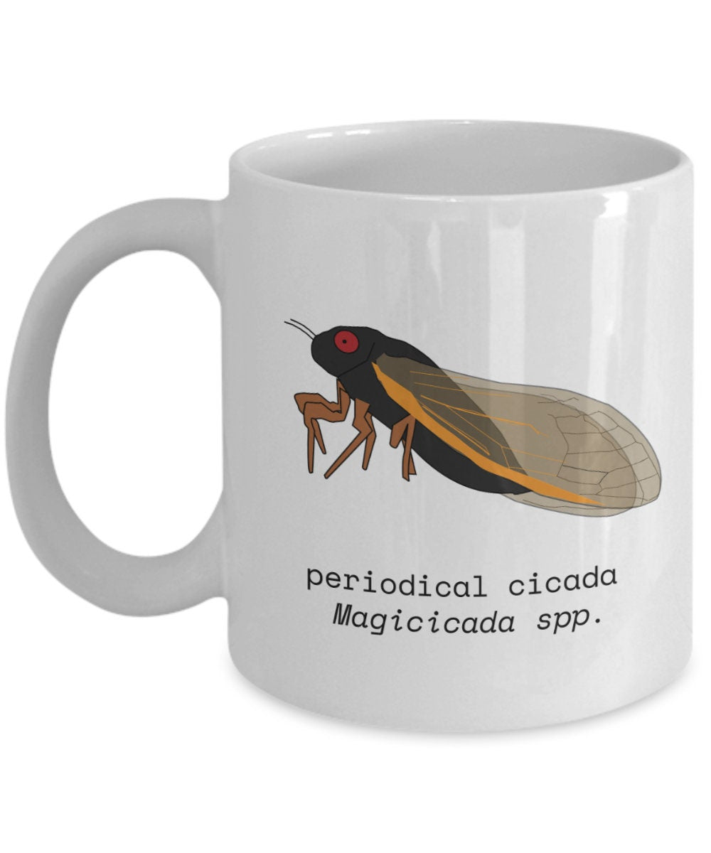 Entomology Coffee Mug Insect Collector Gift Entomologist Present Bug Lover Gift Periodical Cicada Graphic Tee – Bold Style · Great Gift For Fans