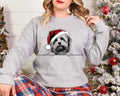 Xmas Sweatshirt Lowchen Little Lion Dog Christmas Sweater Xmas Jumper Day Santa Hat For Men Women Kids Sweatshirt – Feel-Good Design · Great Gift For Fans