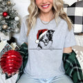 Xmas Tshirt Border Collie Dog Christmas T Shirt Santa Hat Design Xmas TShirt Holiday Season Shirt For Men Women Kids Graphic Tee – Everyday Comfort · High-Quality Print